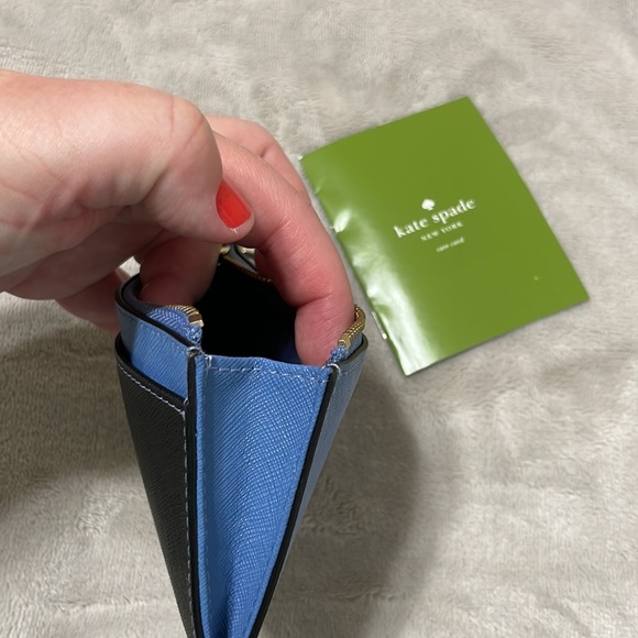 Kate spade ♠️ zip card holder wallet - Picture 6 of 7